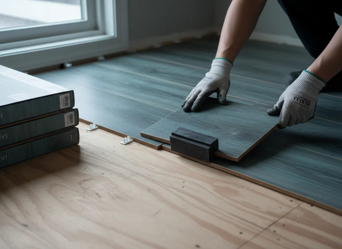 Luxury Vinyl Plank Installation company in Conesville, IA